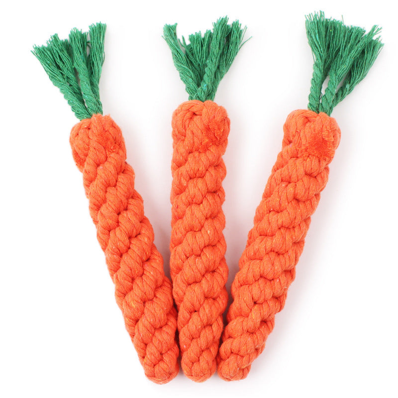 Carrot Pet Dog Chew Toy