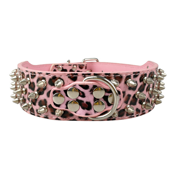 Studded Leather Dog Collars