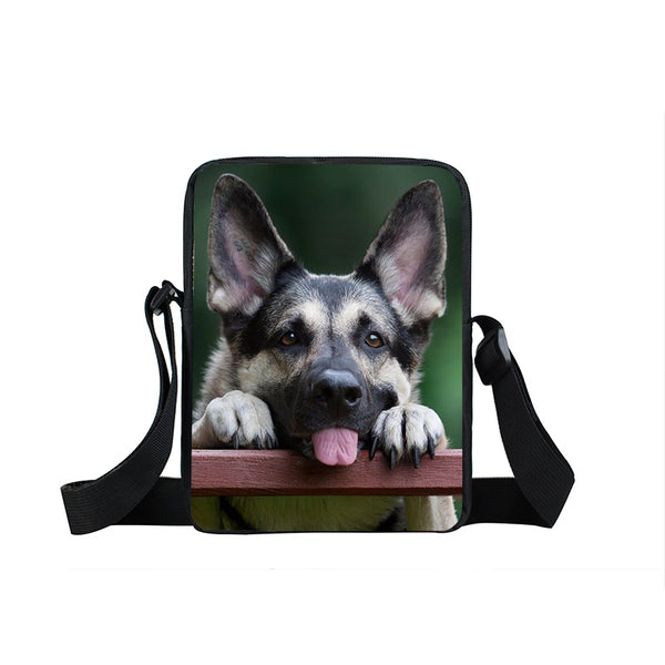 German Shepherd Mini Messenger Bag