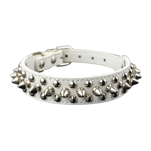 Round Spikes Dog Collars